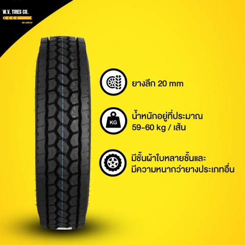 ยางสุดคุ้มที่สิงห์รถบรรทุกทุกวางใจ